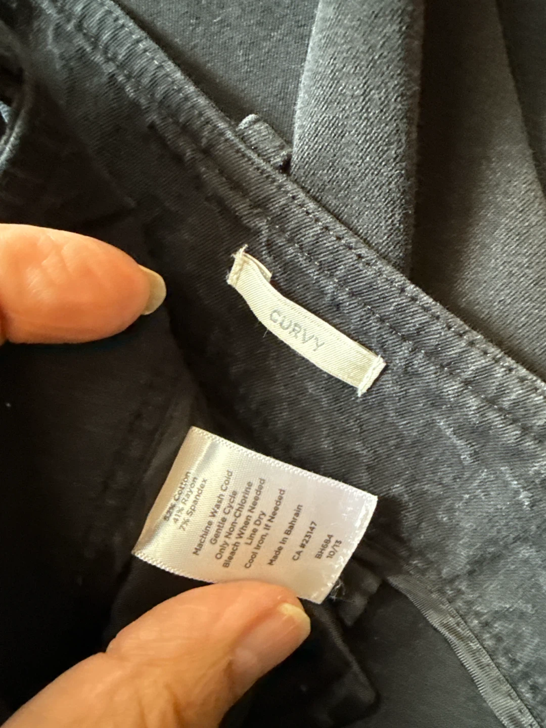Talbots Black Curvy Fit Pants - photo 4