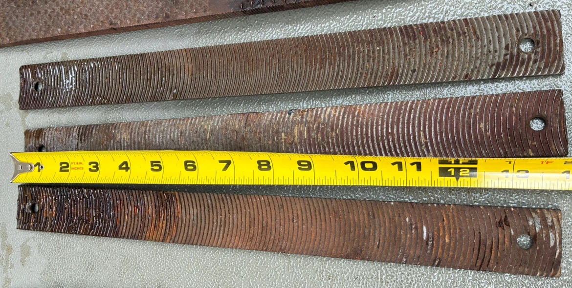 3 Vintage Auto Body File Blades – Vixen Style – Car tool - photo 2