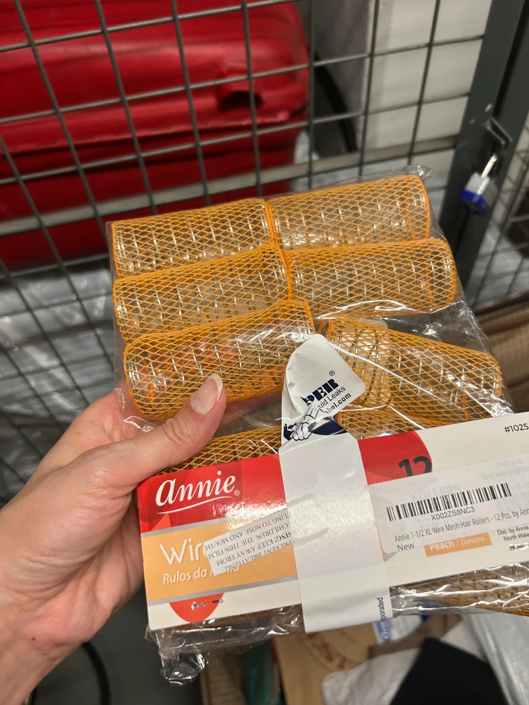 Annie 1-1/2" Wire Mesh Hair Rollers - 12 Pcs - photo 3