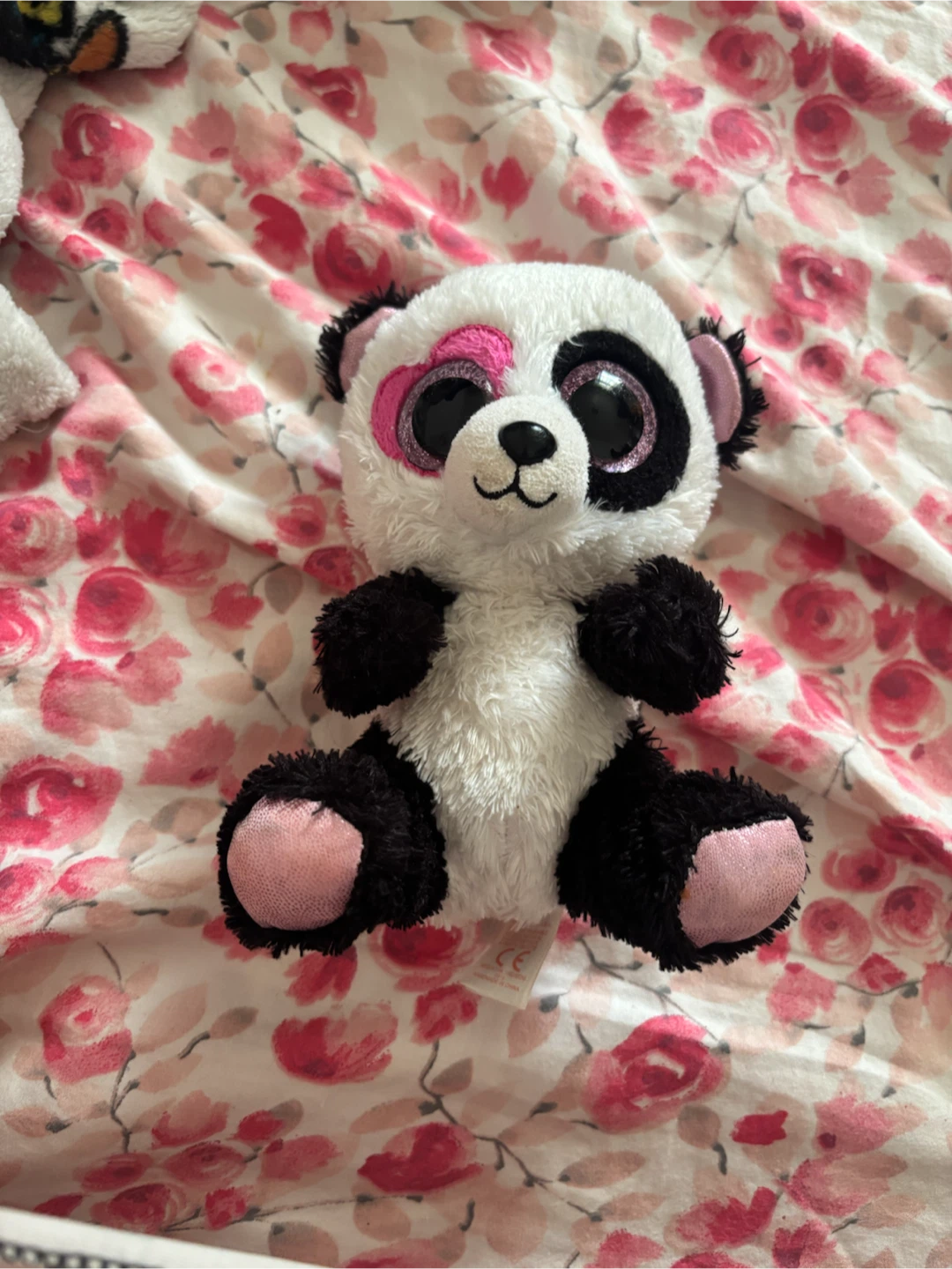 Ty Beanie Boo Narwhal and Panda Plush Toys