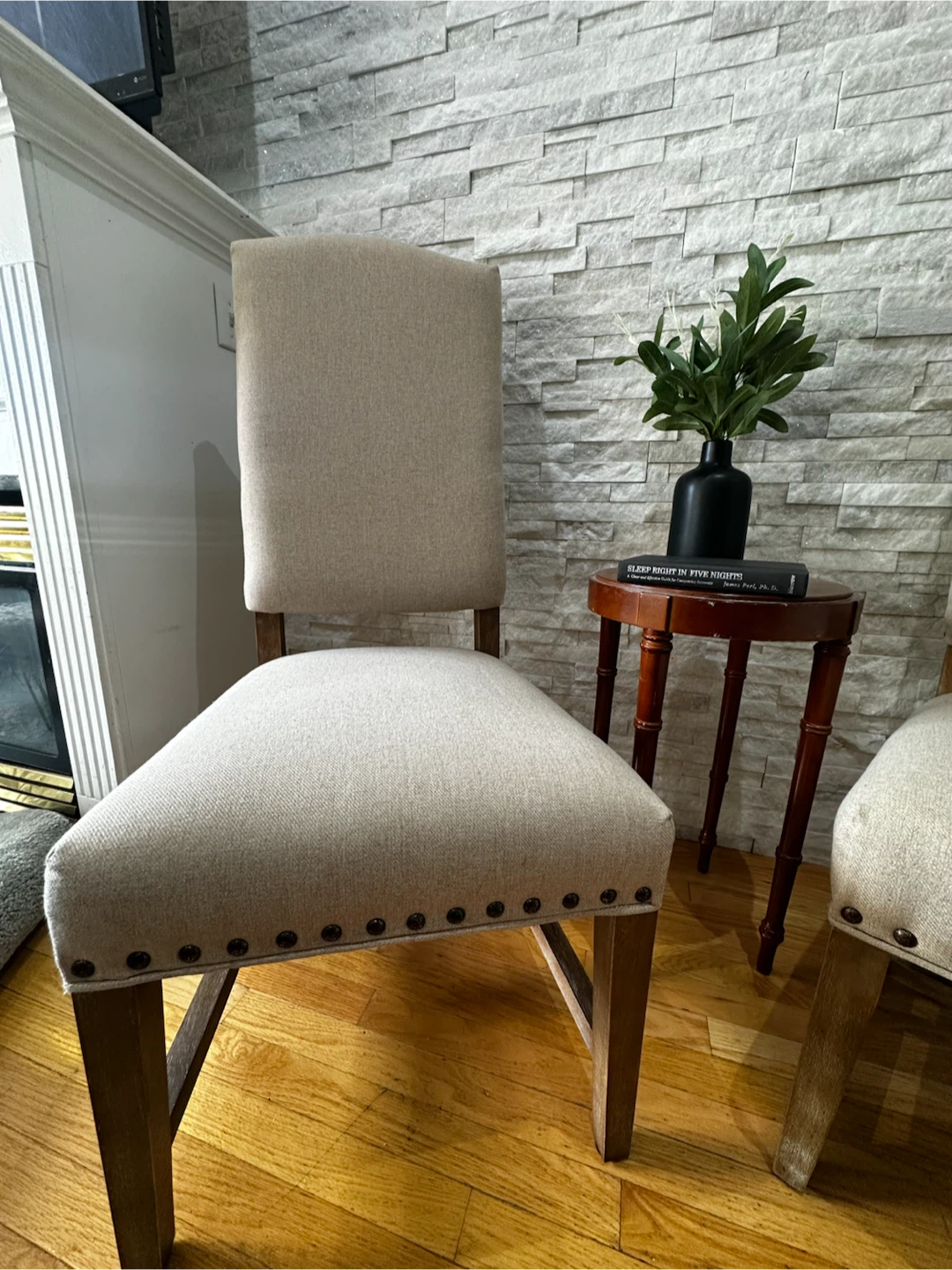 Set of 2 Upholstered Dining Chairs - photo 2