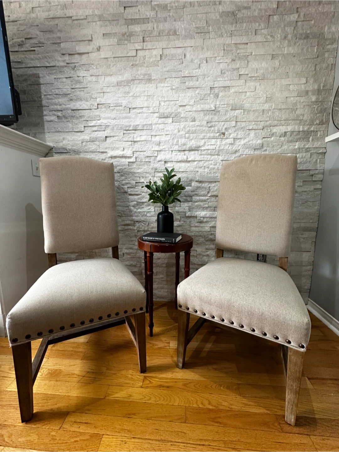 Set of 2 Upholstered Dining Chairs - photo 3