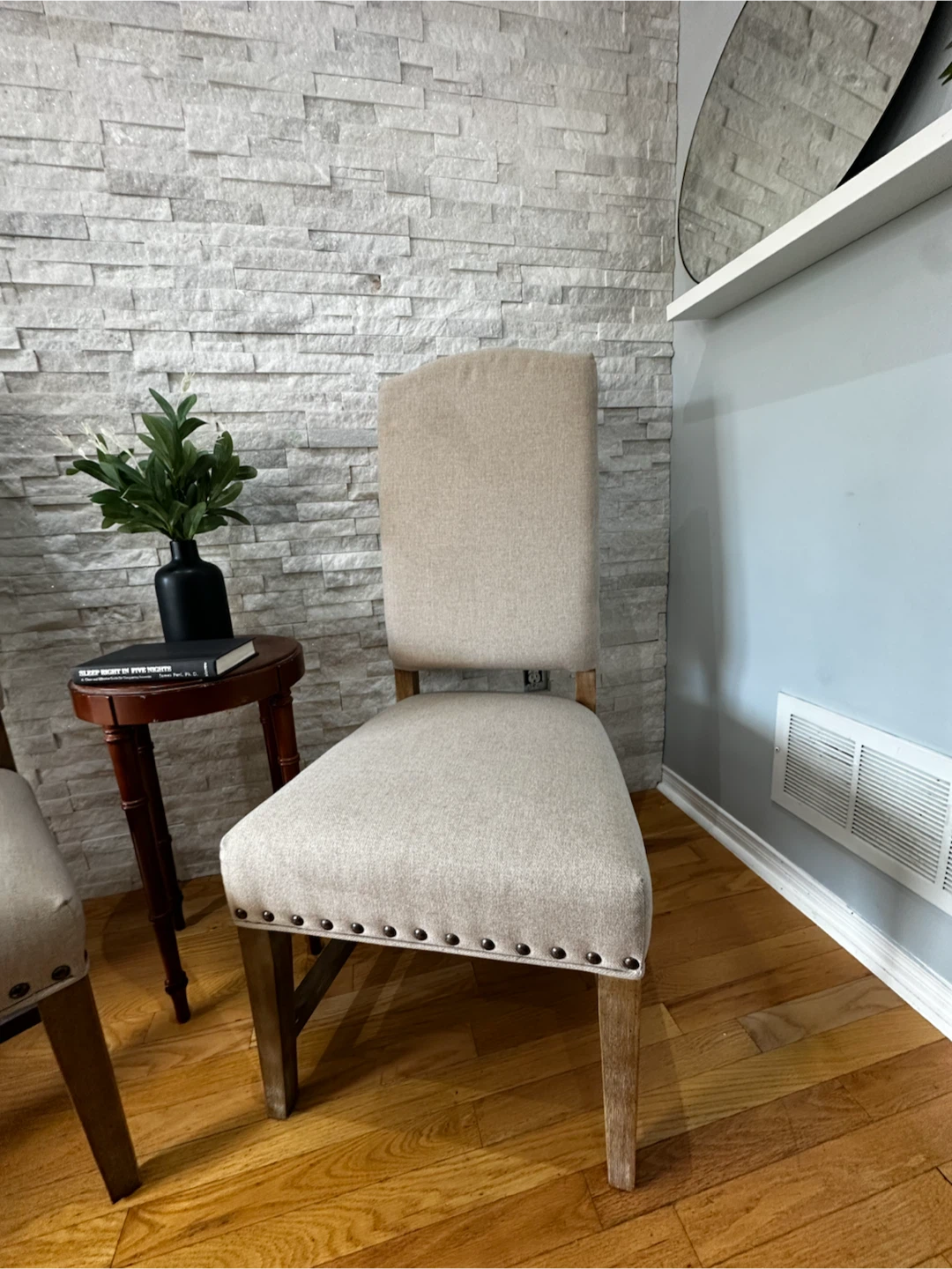 Set of 2 Upholstered Dining Chairs - photo 4