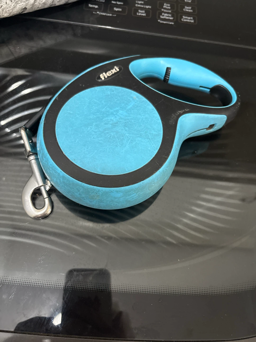 Flexi Retractable large Dog Leash - Blue