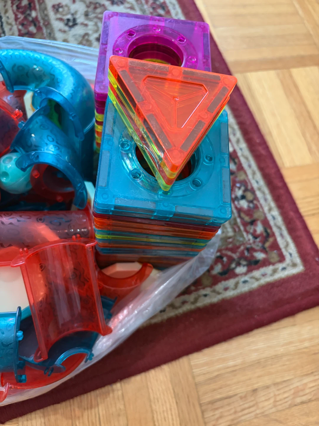 Magnetic Tiles and Marble Run Set - photo 3