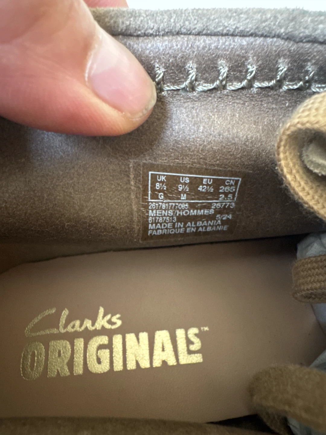 Clarks Originals Men's Shoes Size 9.5 - photo 2