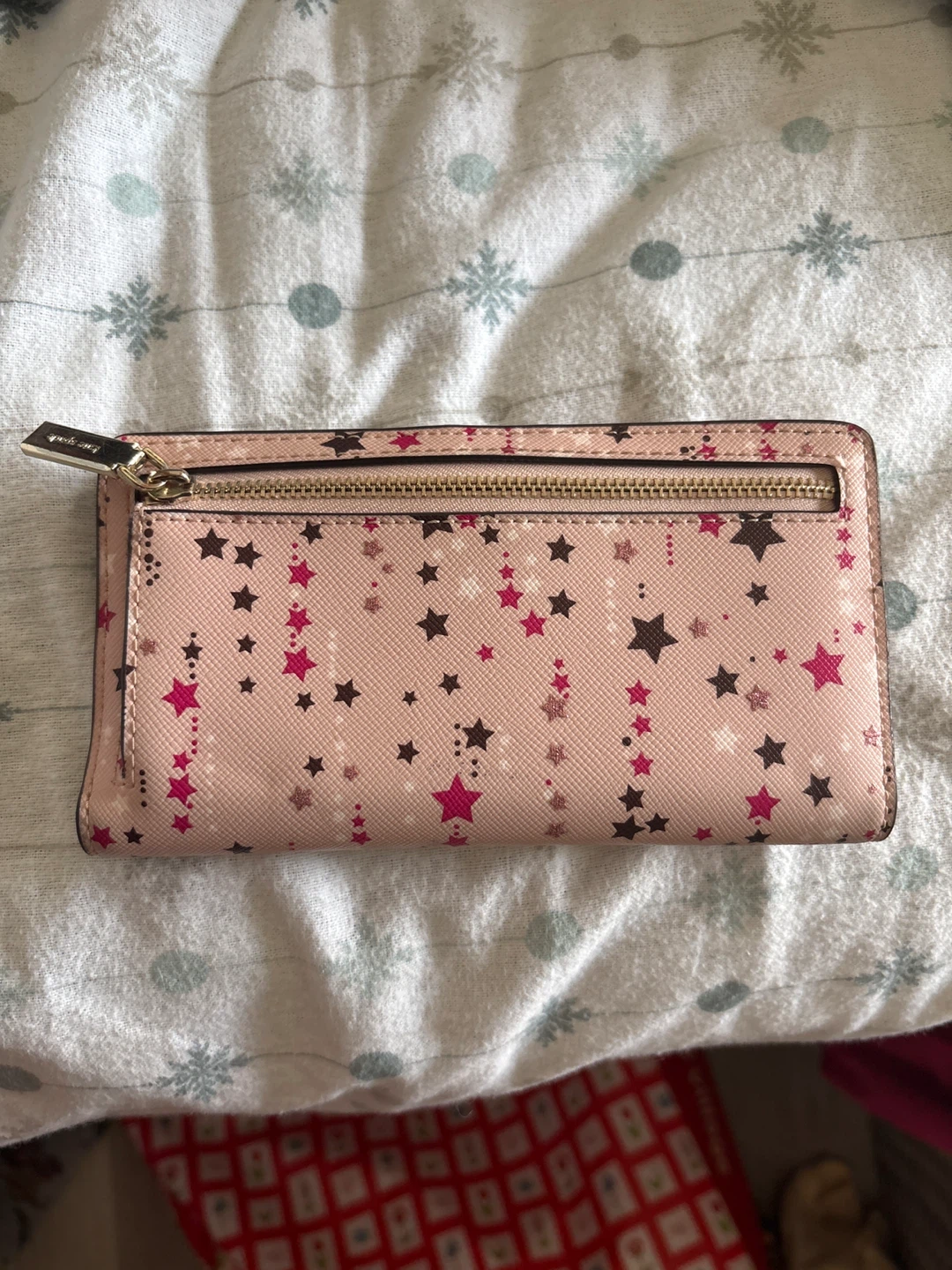 Kate Spade pink star bifold wallet - photo 2