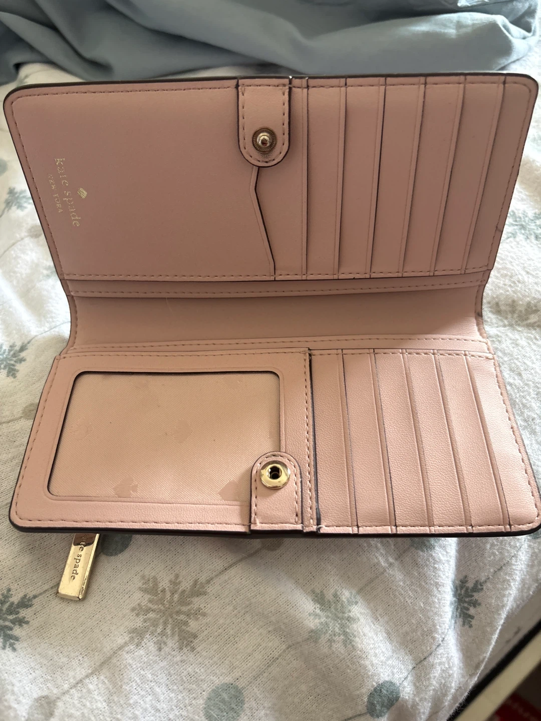 Kate Spade pink star bifold wallet - photo 3