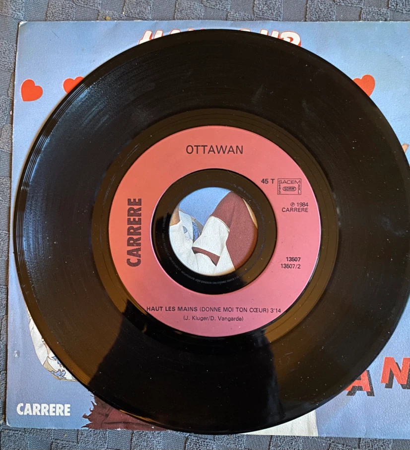 Hands Up (Give Me Your Heart) by Ottawan 7" Vinyl Single - photo 3