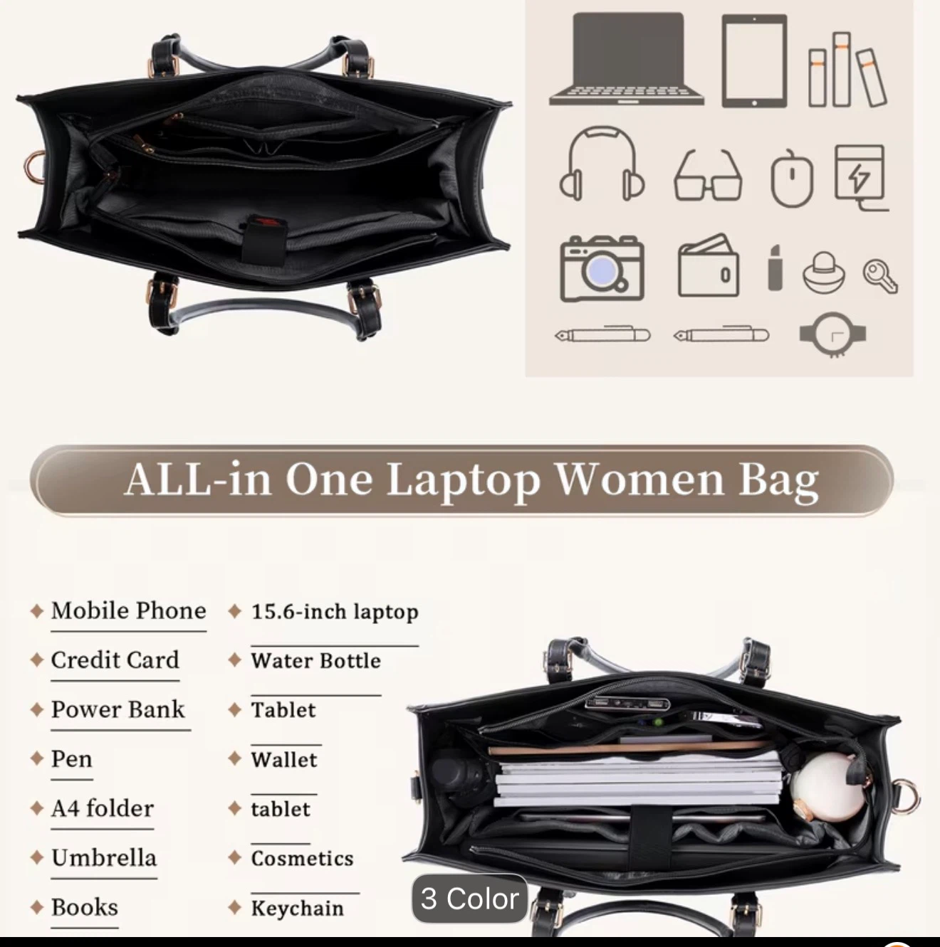 Purse handbag/ laptop bag for sale - photo 5