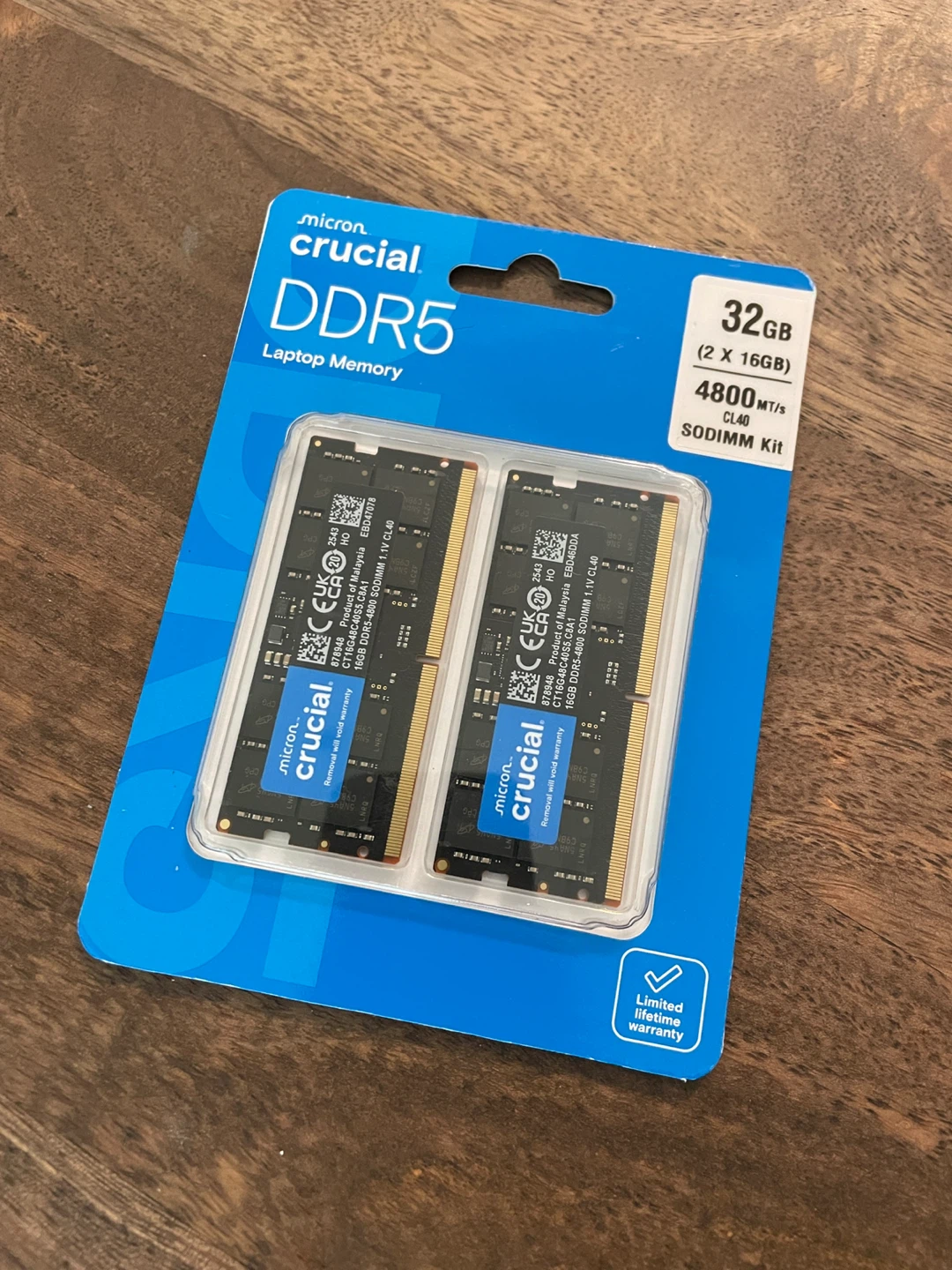 32GB DDR5 Ram SODIMM