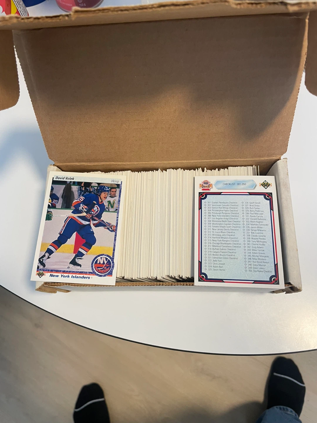 Upper Deck David Volek New York Islanders Hockey Cards - photo 2