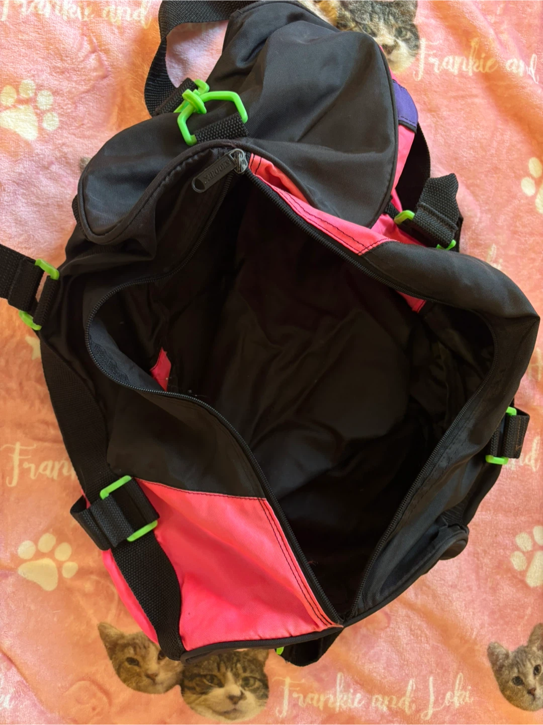 Brooks Duffel Bag - Black/Pink - photo 2