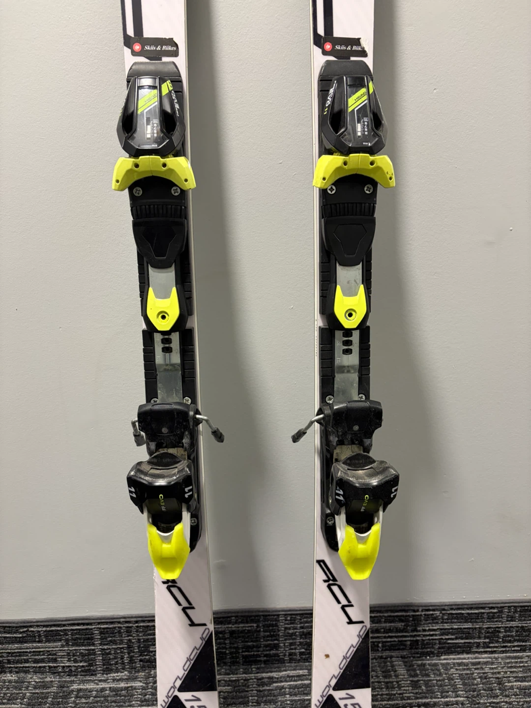Fischer Worldcup RC 150cm Skis with Bindings - photo 3