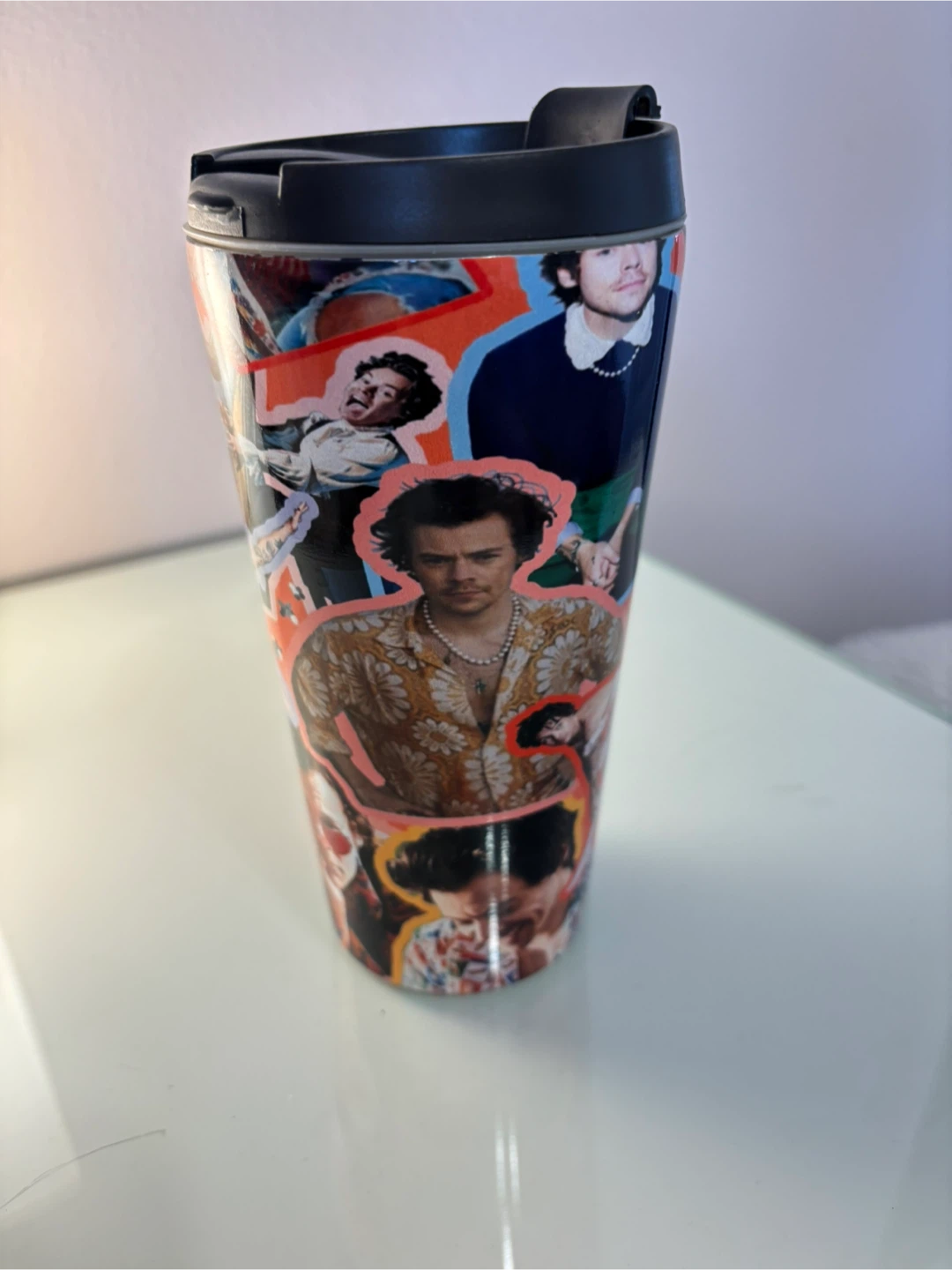 Harry Styles Collage Tumbler