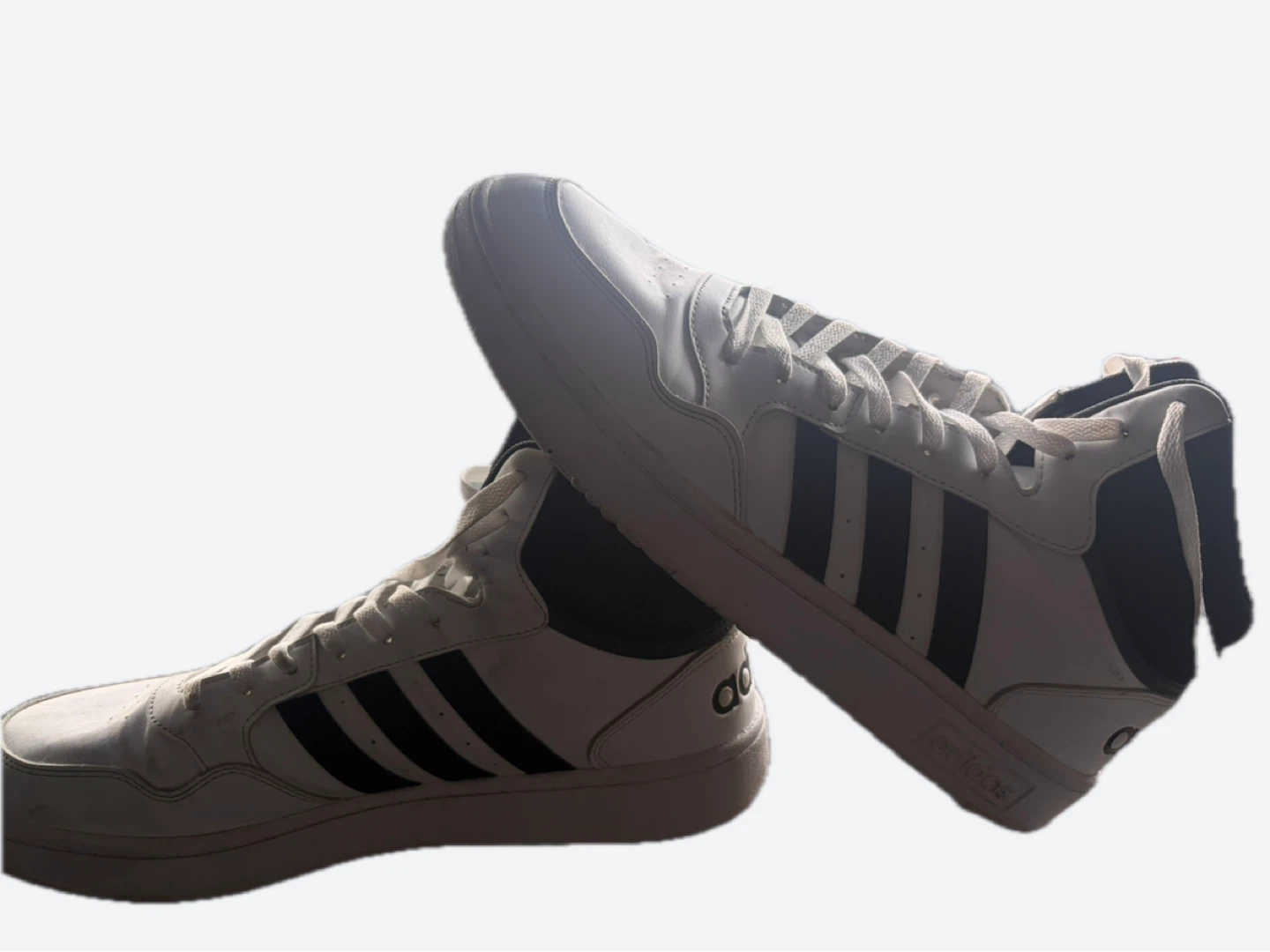 Size 12 M Adidas Men's High-Top Sneakers - photo 2