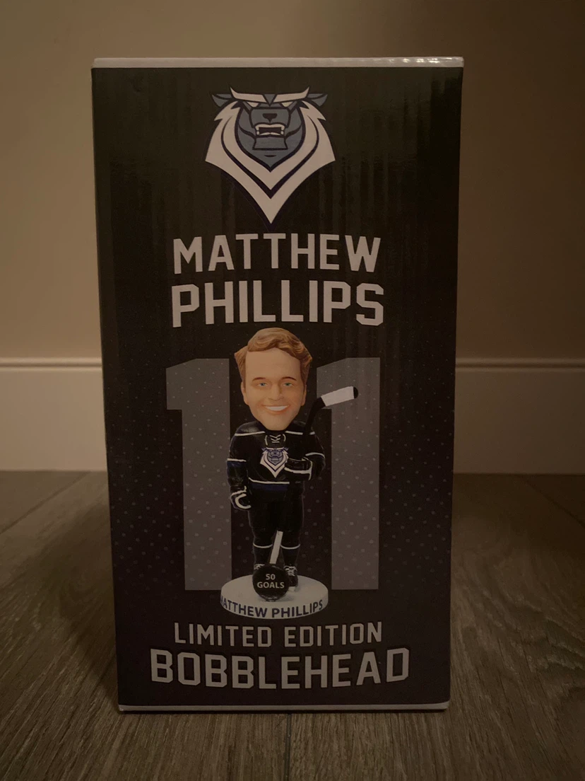 Matthew Phillips Limited Edition Bobblehead - Victoria Royals