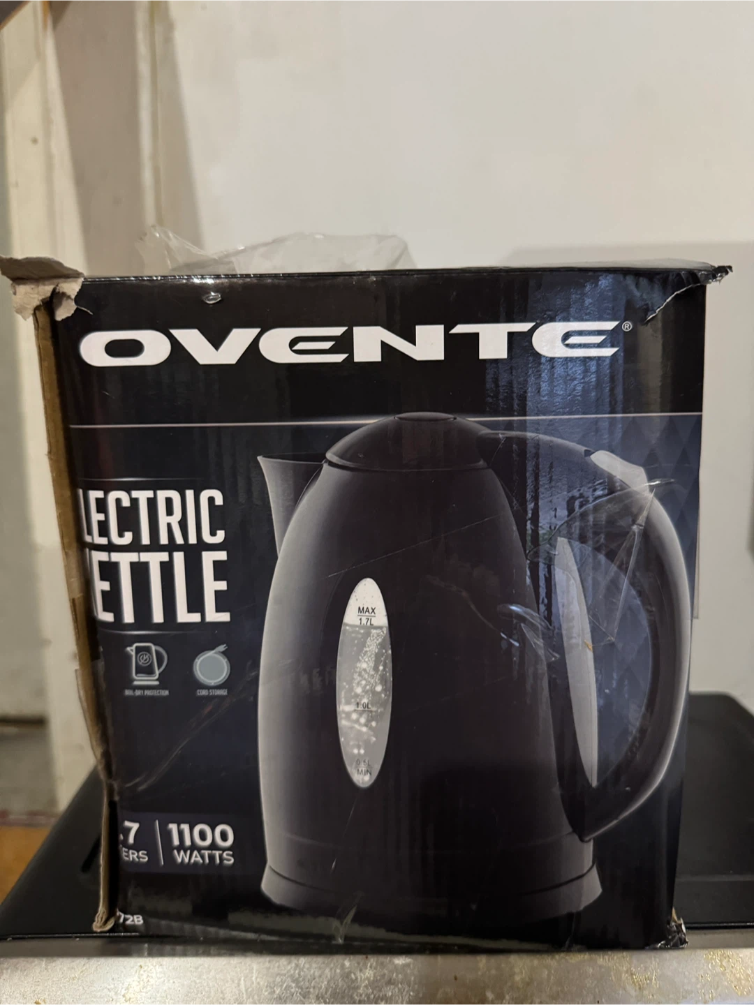 Ovente Electric Kettle 1.7L 1100W