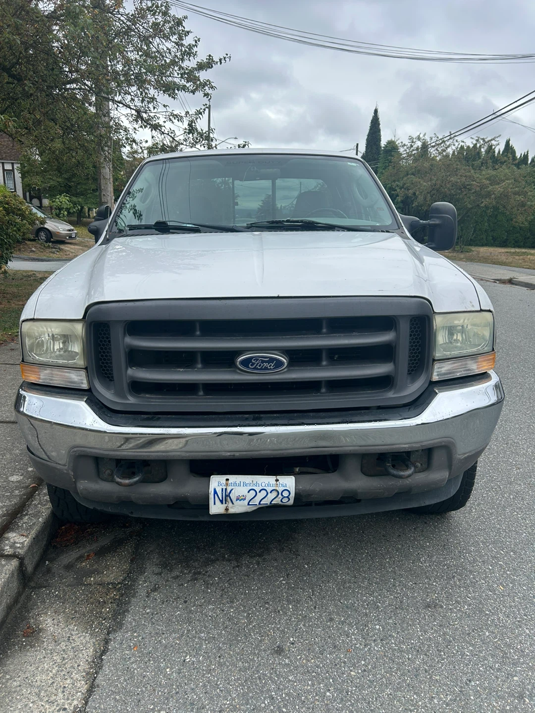 White Ford F-250 Pickup Truck 4x4 - photo 2