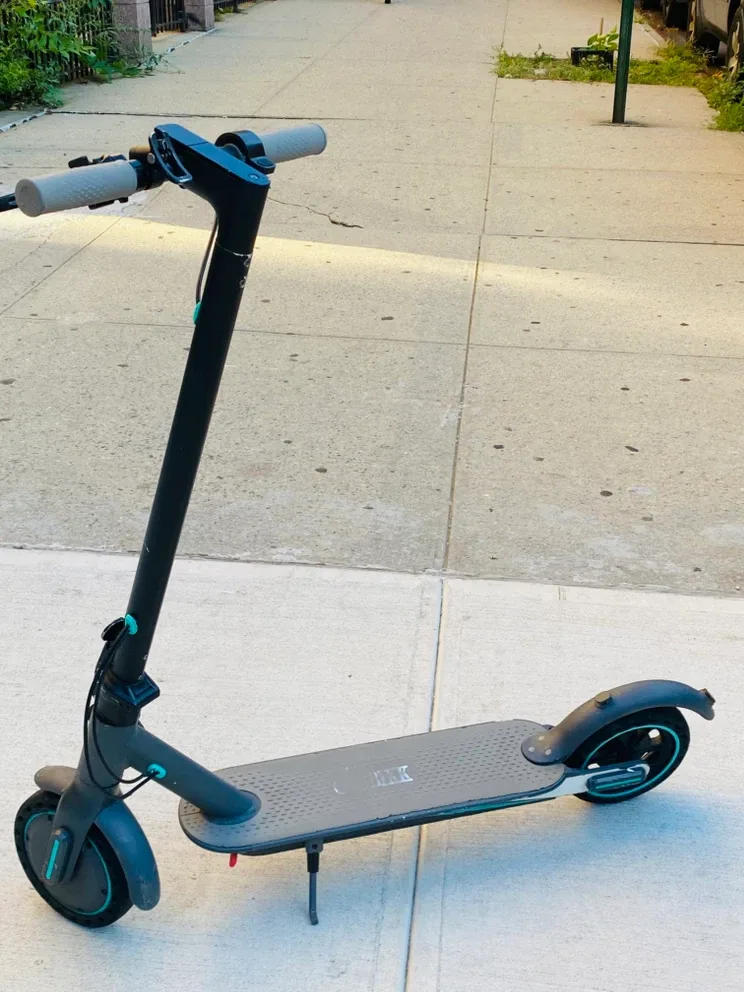 Gray Electric Scooter