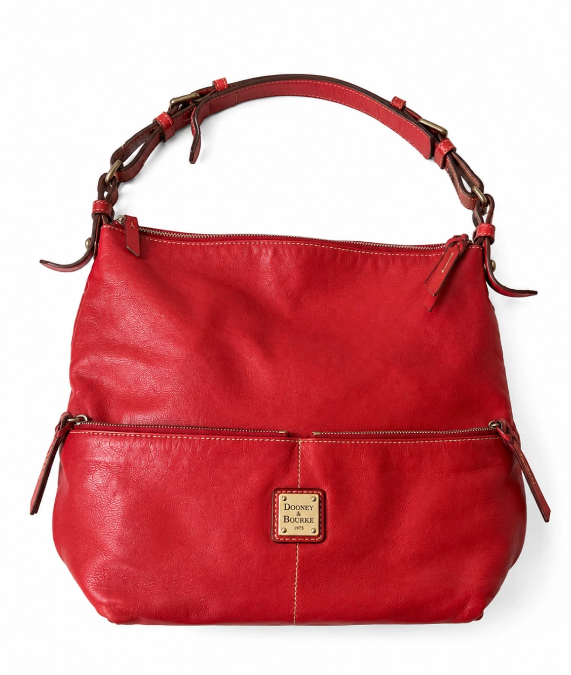 Red Dooney & Bourke Leather Shoulder Bag