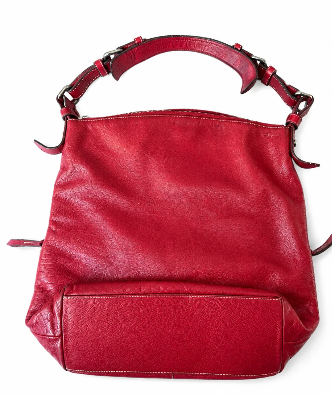 Red Dooney & Bourke Leather Shoulder Bag - photo 2