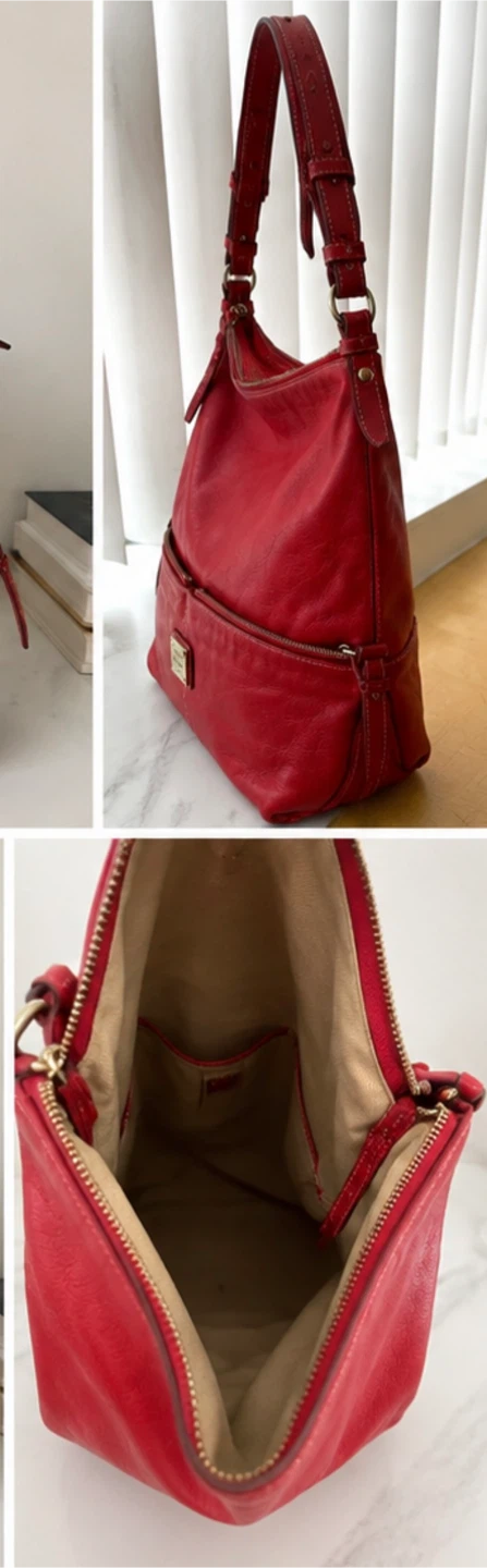 Red Dooney & Bourke Leather Shoulder Bag - photo 3