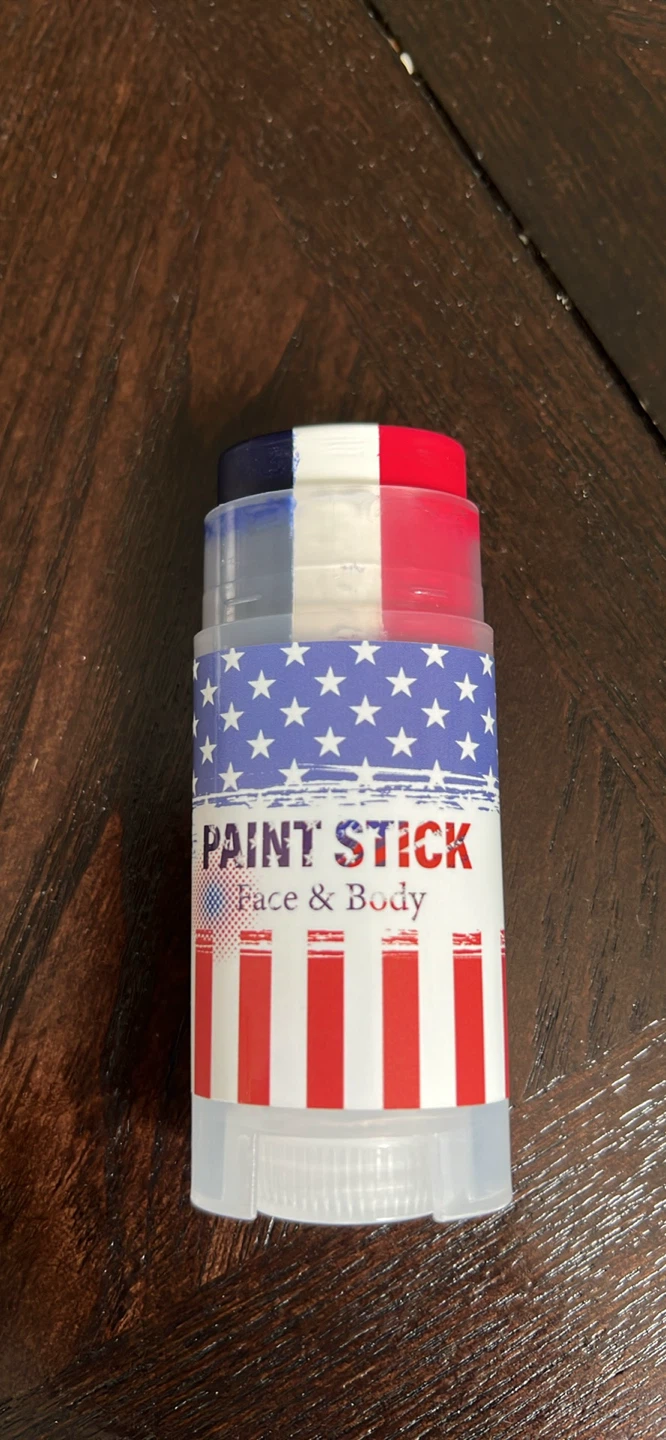 Red White and Blue 3-in-1 Face and Body Paint Stick