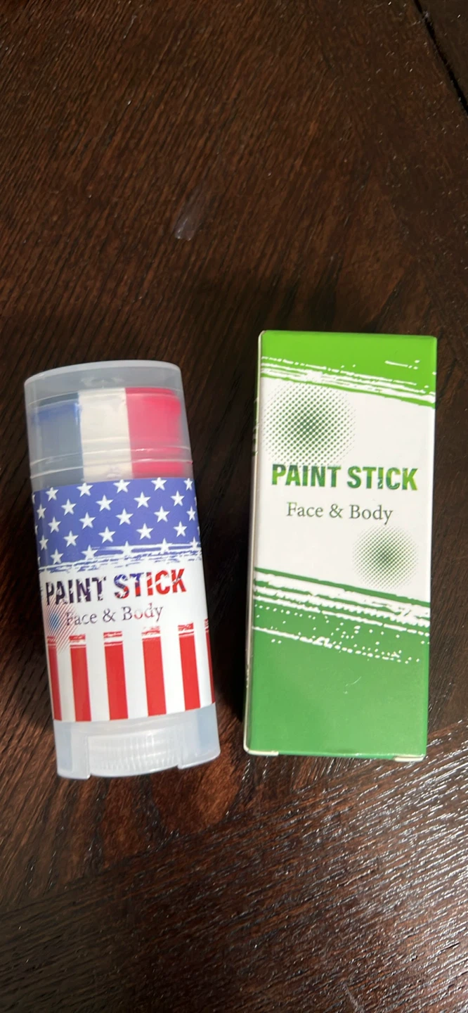 Red White and Blue 3-in-1 Face and Body Paint Stick - photo 3