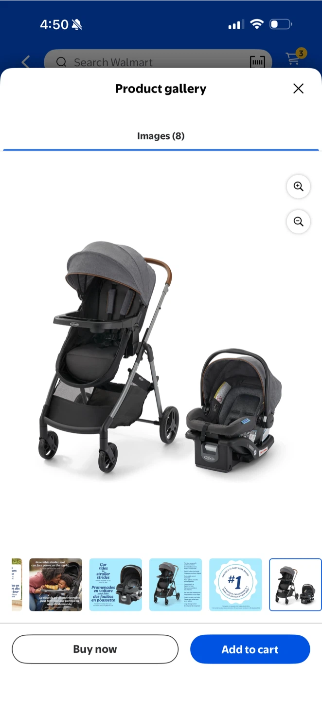 Graco trio Stroller Travel System - photo 2
