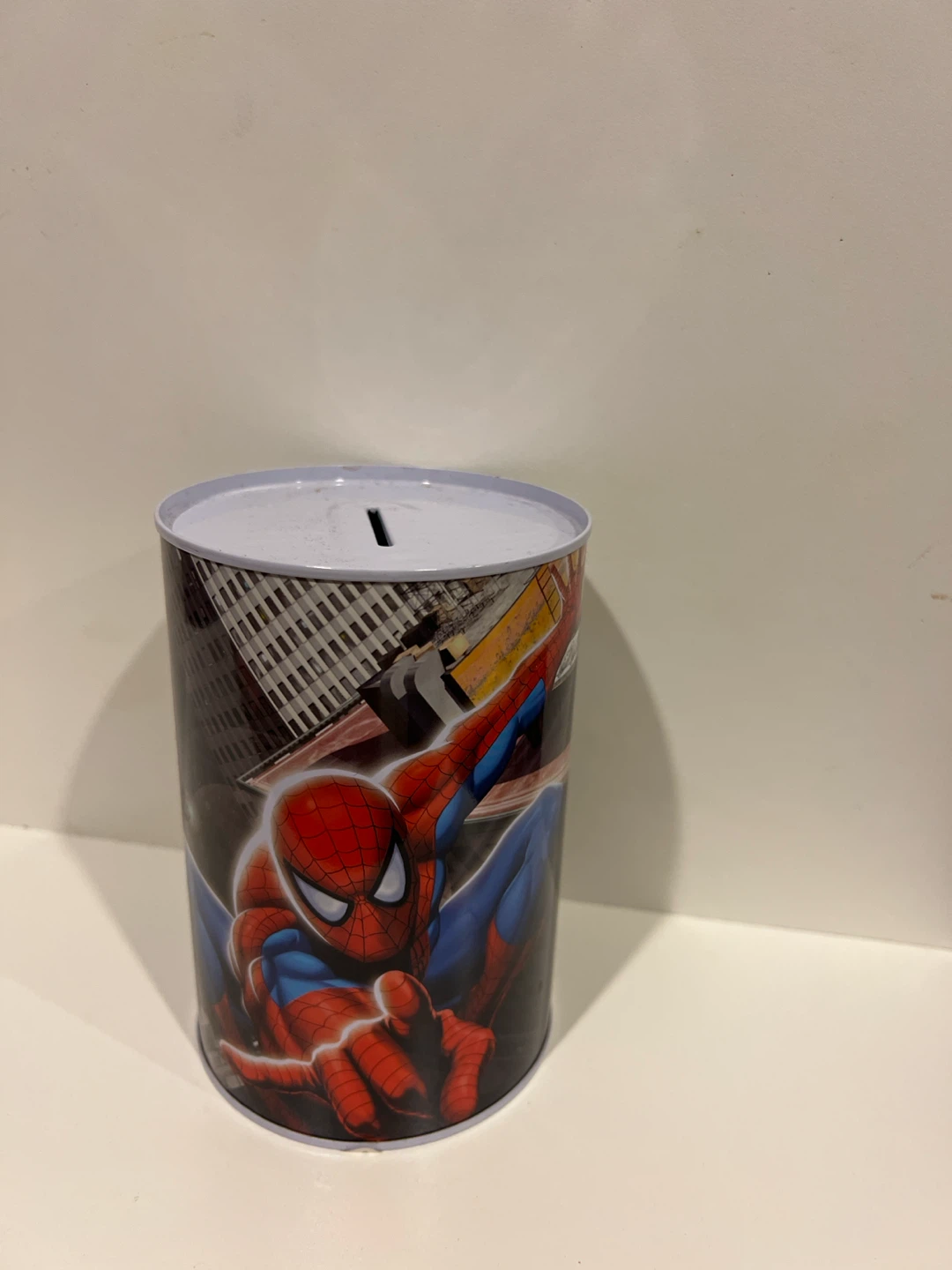 Marvel Spider-Sense Spider-Man Metal Coin Bank
