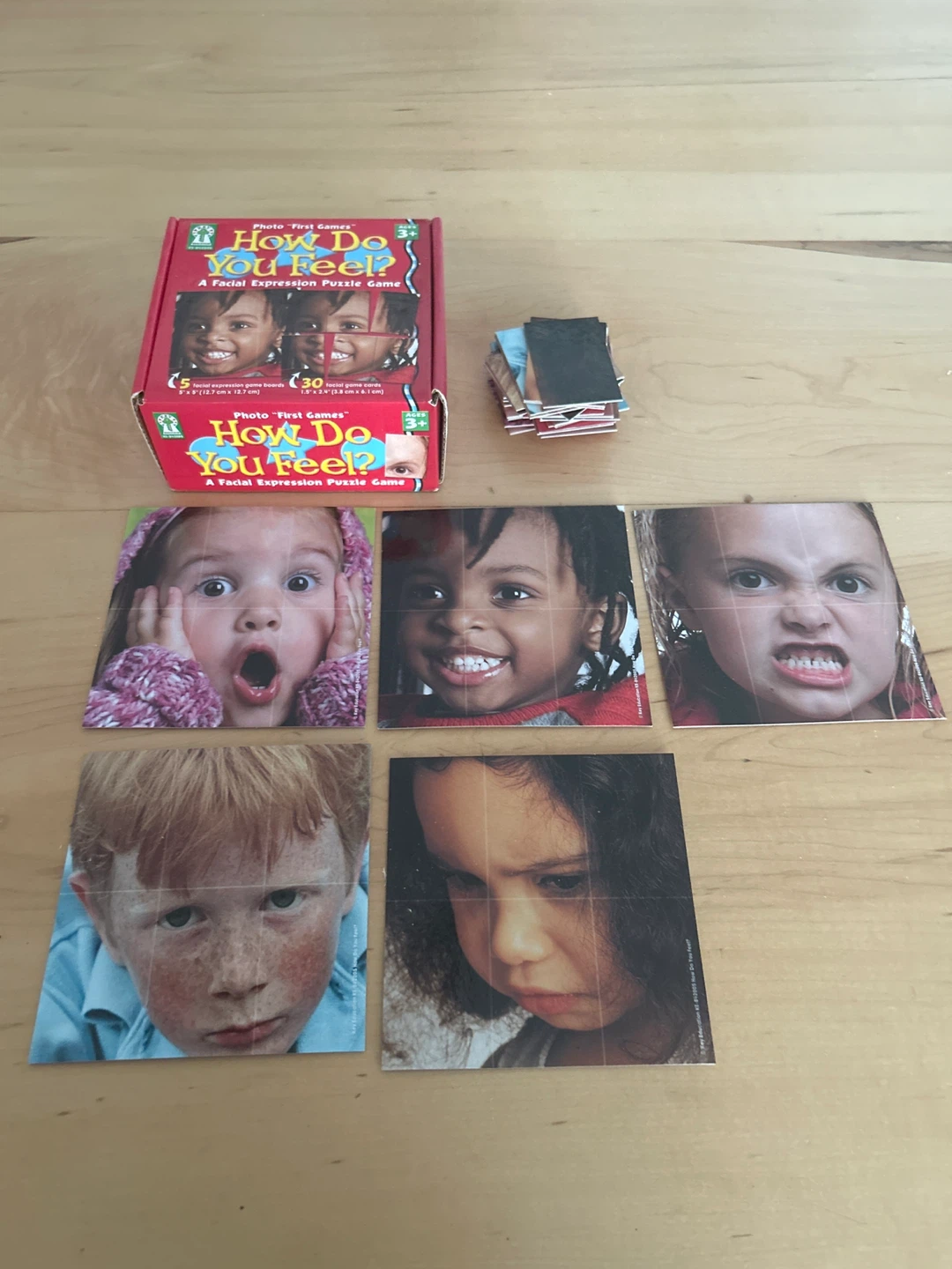 Facial Expression Puzzle Game