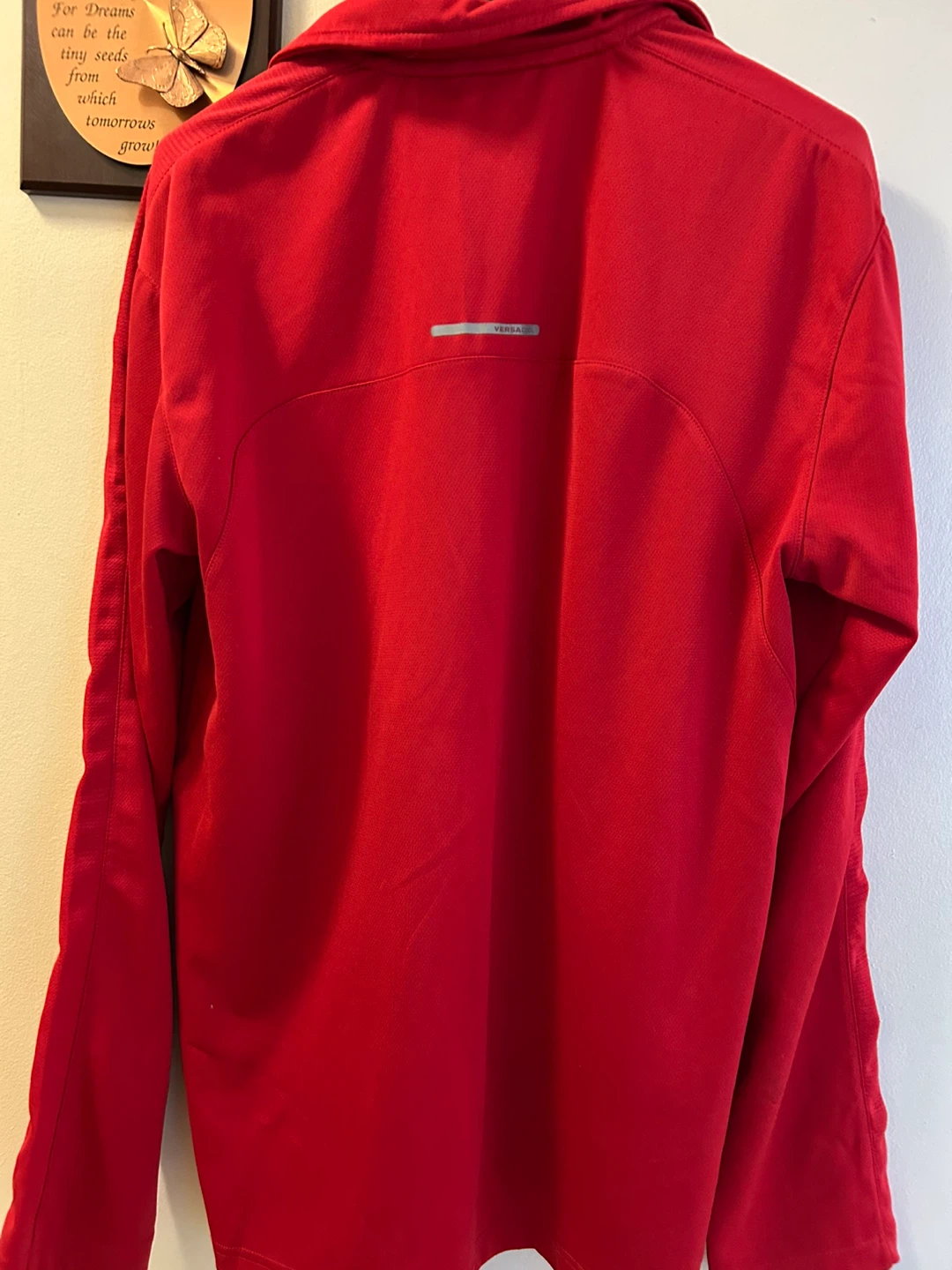 Reebok Red Quarter-Zip Pullover Top - photo 3