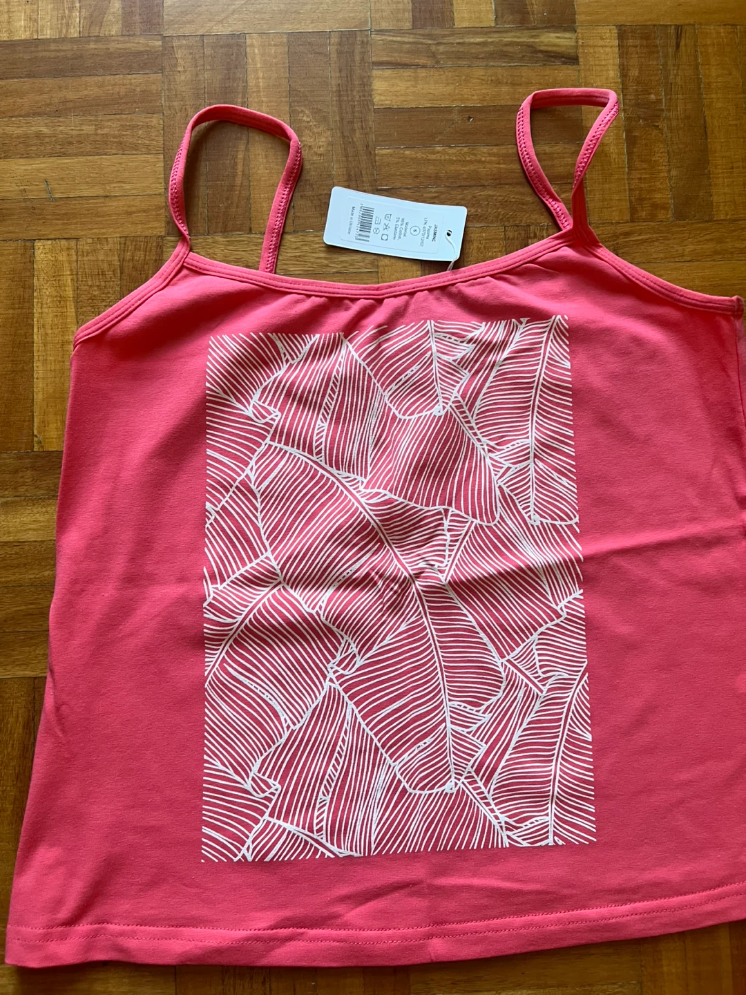 Pink Leaf Print lounge set - photo 3