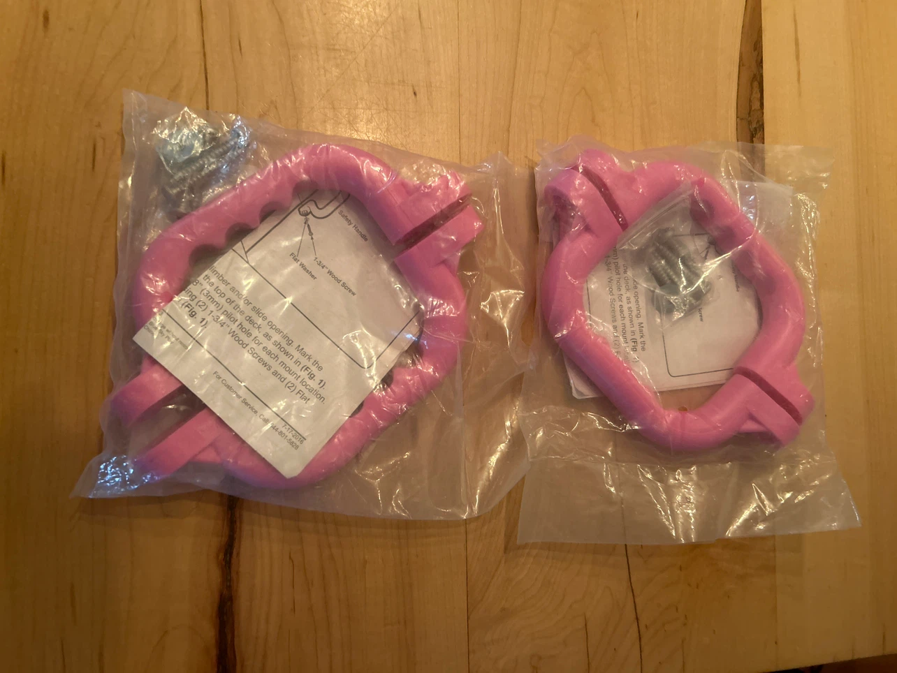 Pink Safety Handles for Playset (2-Pack)