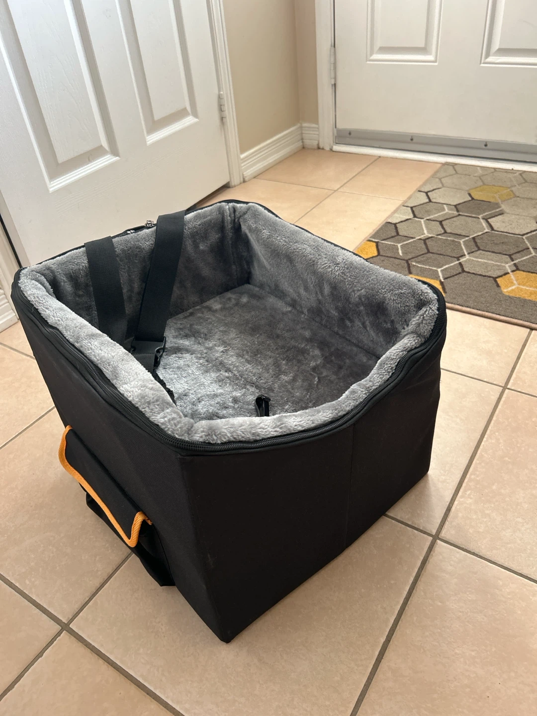 Black Pet Car Seat Booster - photo 3