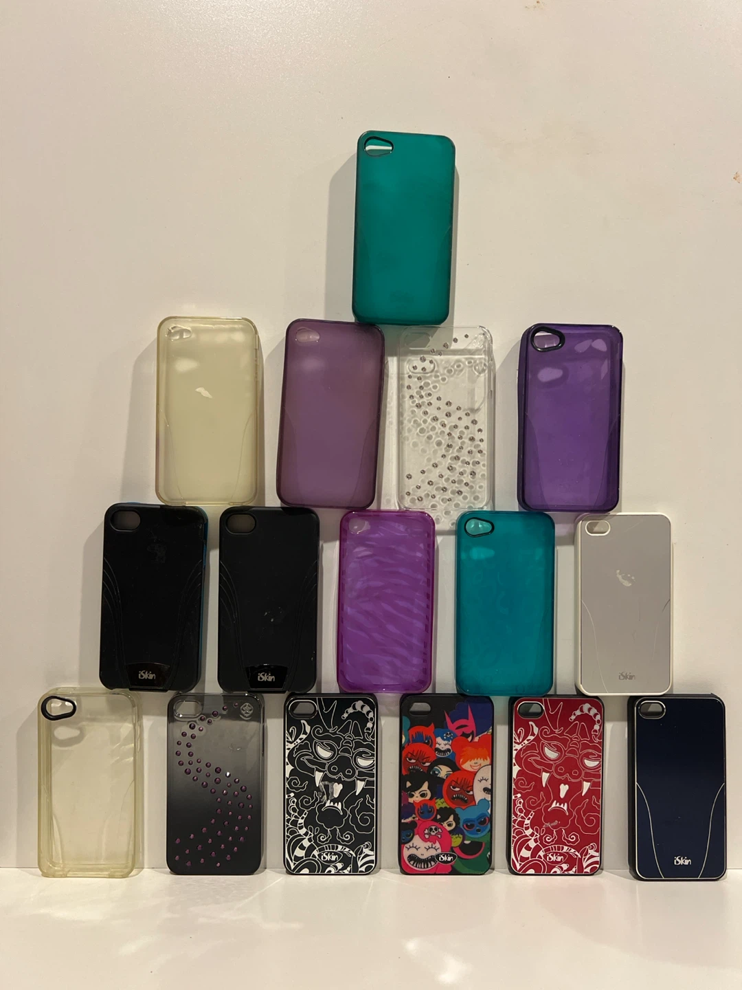 Lot of 15 iSkin iPhone Cases
