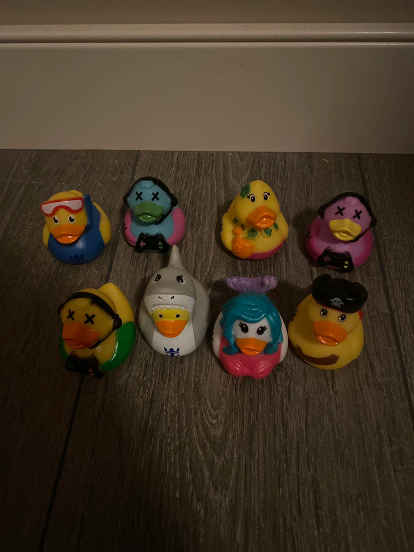 Royal Caribbean Rubber Ducks - Set of 8