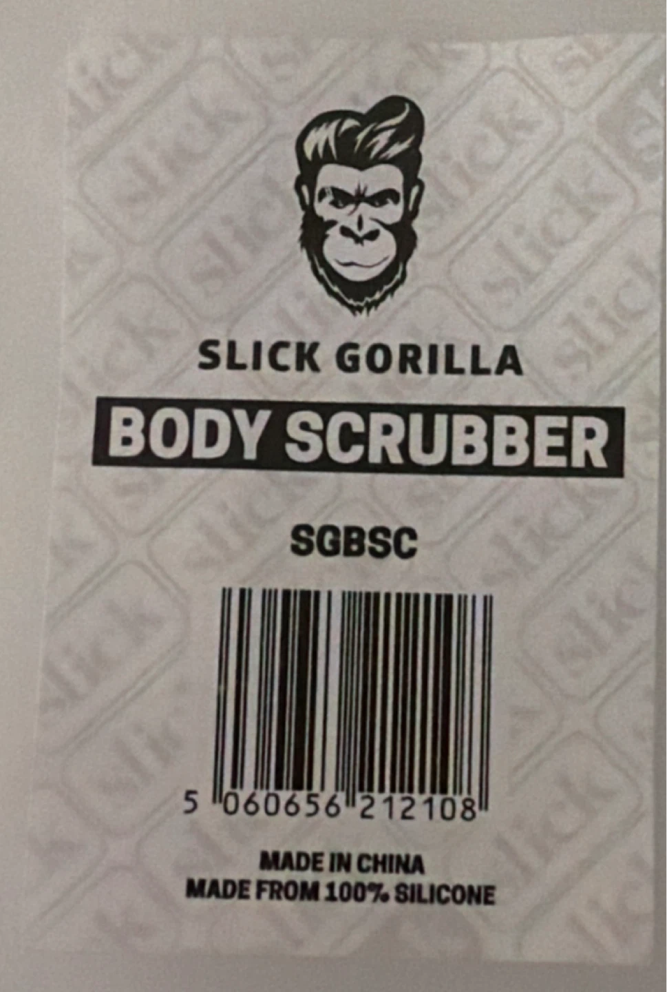 New: Slick Gorilla Body Scrubber