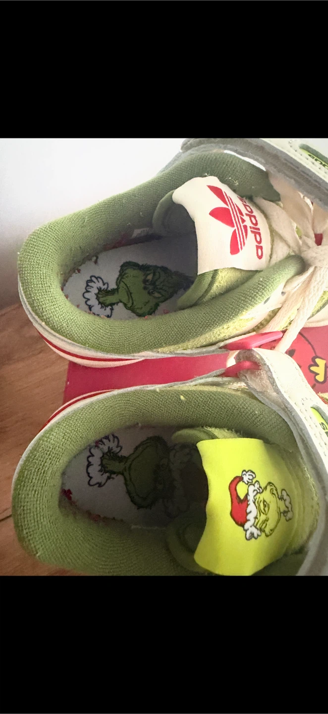 Adidas Forum Low 3 The Grinch Kids Shoes - photo 2