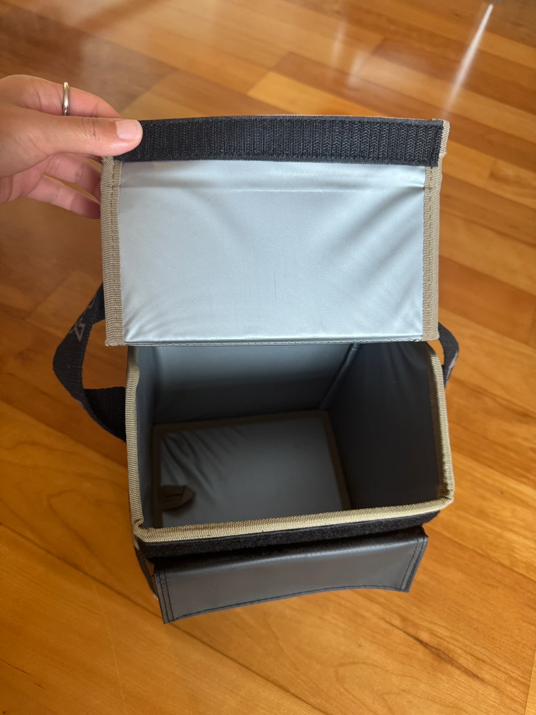 KZM Outdoor Small Insulated Cooler Bag Black - photo 3