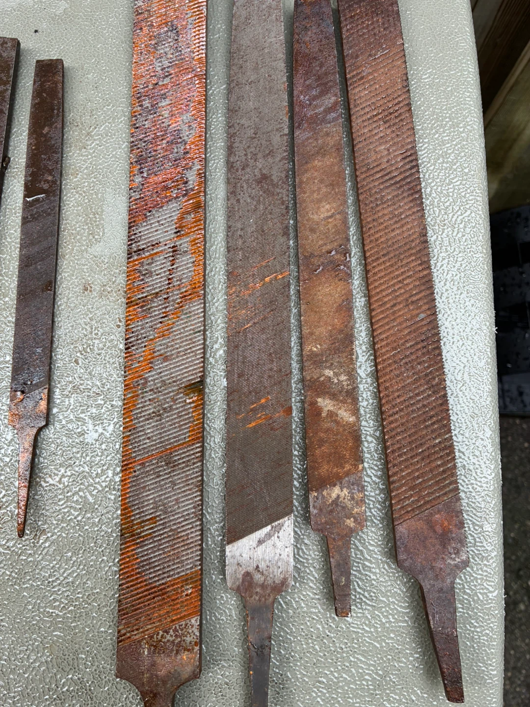 Big Lot 4 Vintage Antique Metal Files – Heavy Metalworking Tools