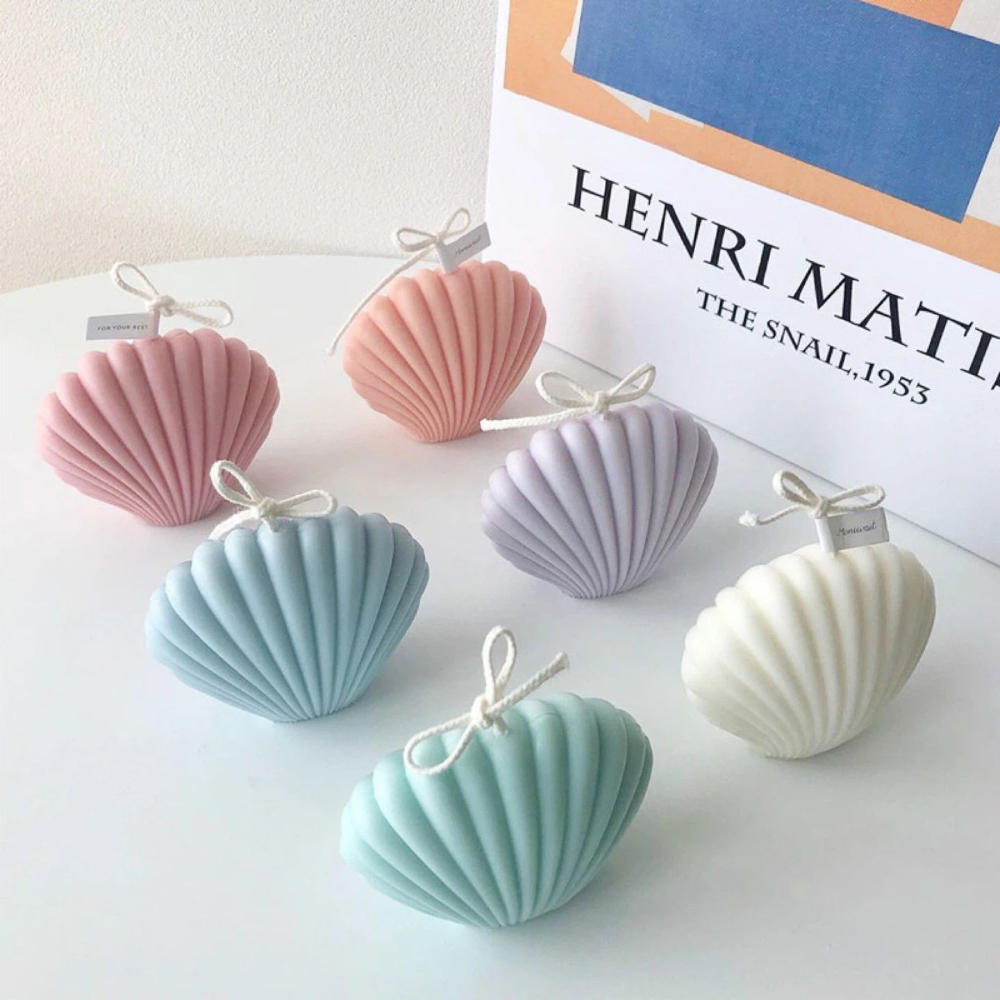 Brand New 3D Seashell Candle Mold (Clear Acrylic) - photo 3