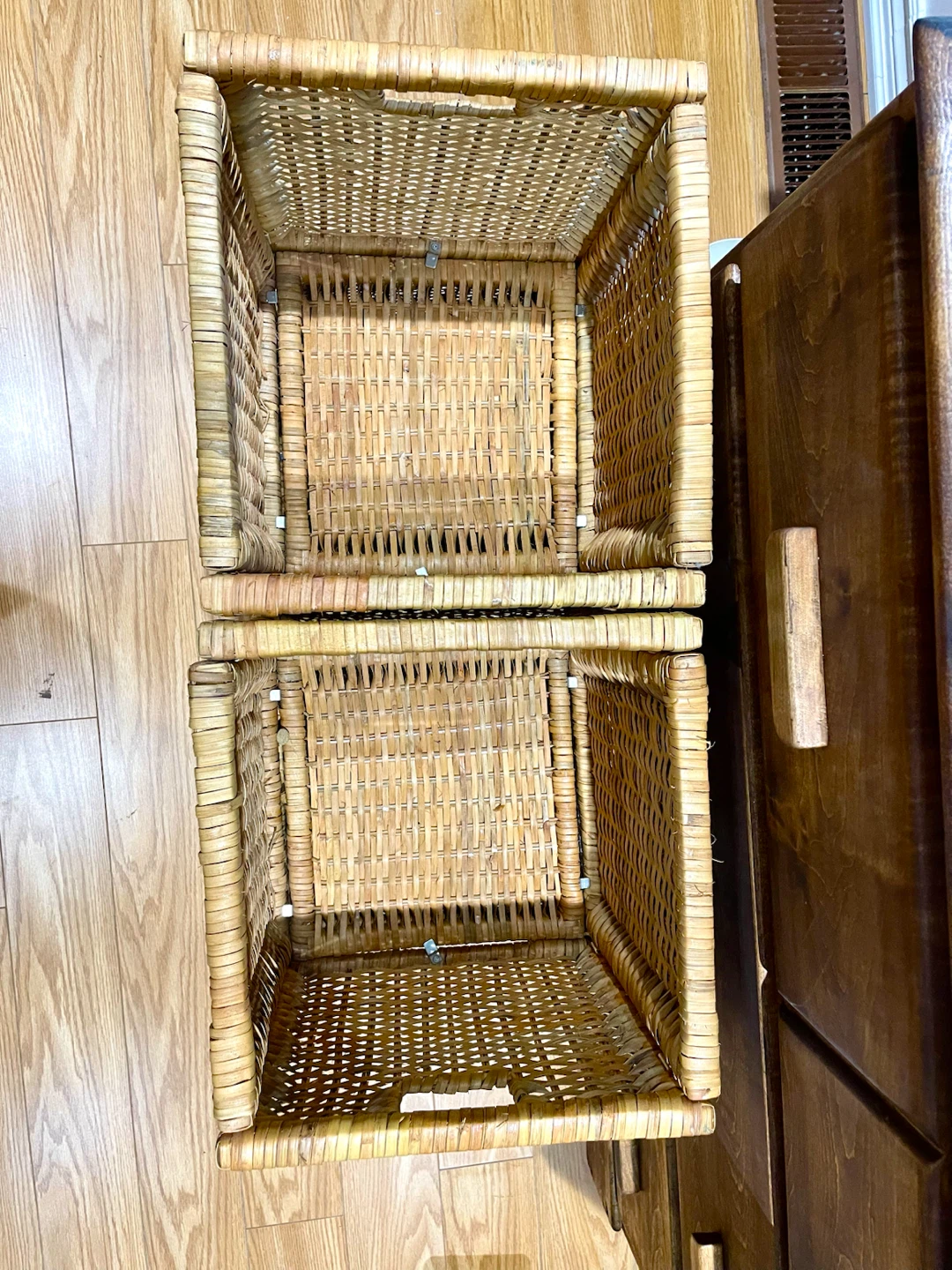 IKEA BRANÄS rattan Storage Baskets - Set of 4 - photo 3