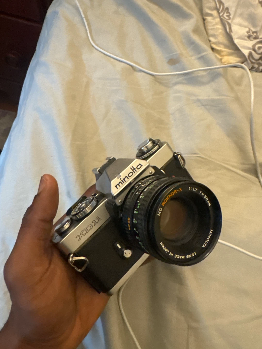 Minolta XD-11 35mm SLR Camera with MD ROKKOR-X 50mm 1:1.7 Lens - photo 2