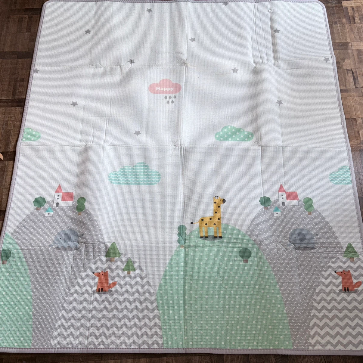 Kids reversible play mat (150cm x 180cm) - photo 2