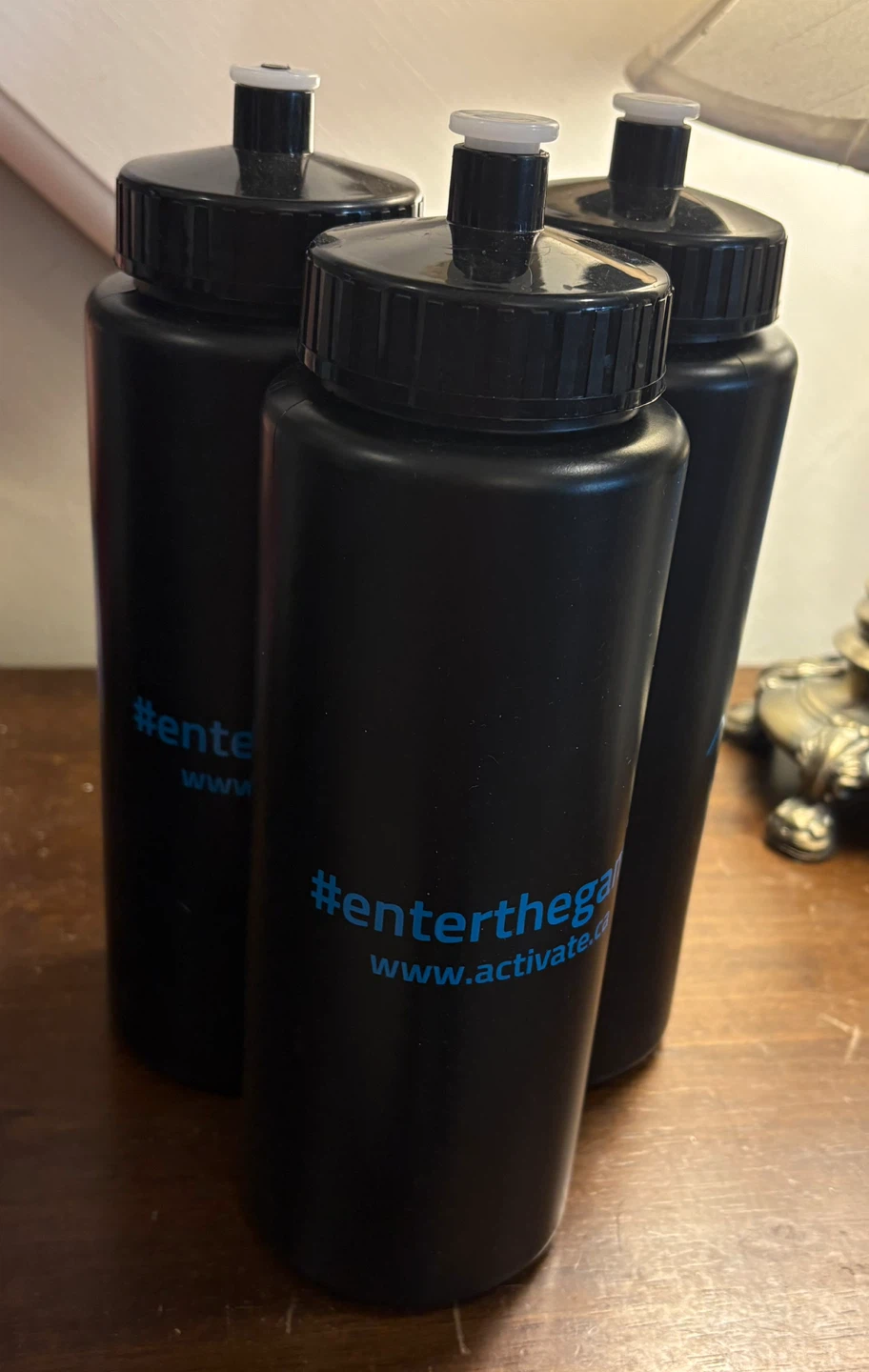 ✨✨Set of 3 Black Water Bottles