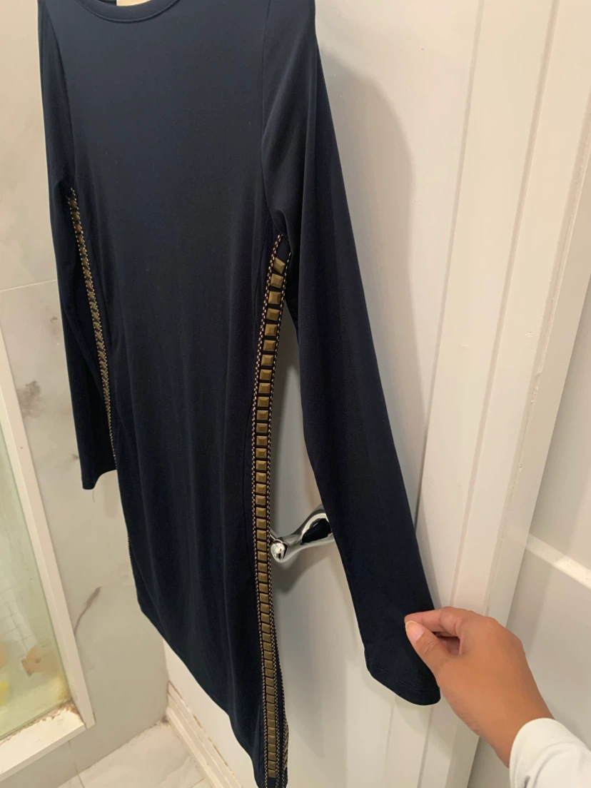 💙 Michael Kors XS navy blue long sleeve dress 💙 - photo 4