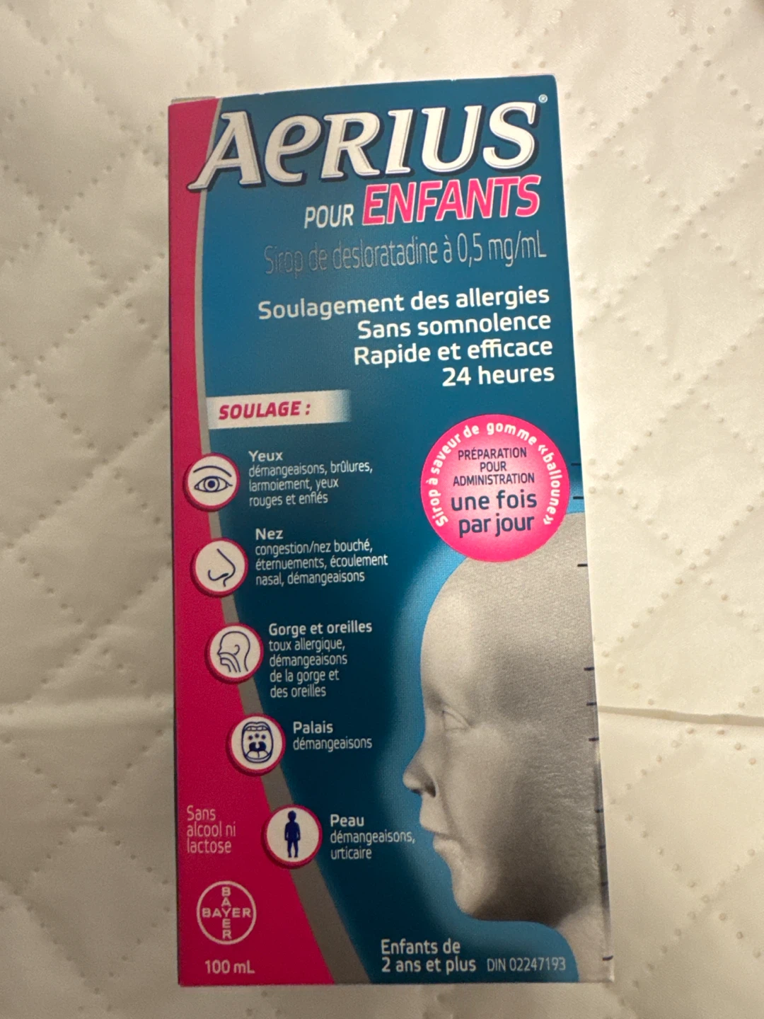 Aerius for Kids Allergy Syrup 100mL