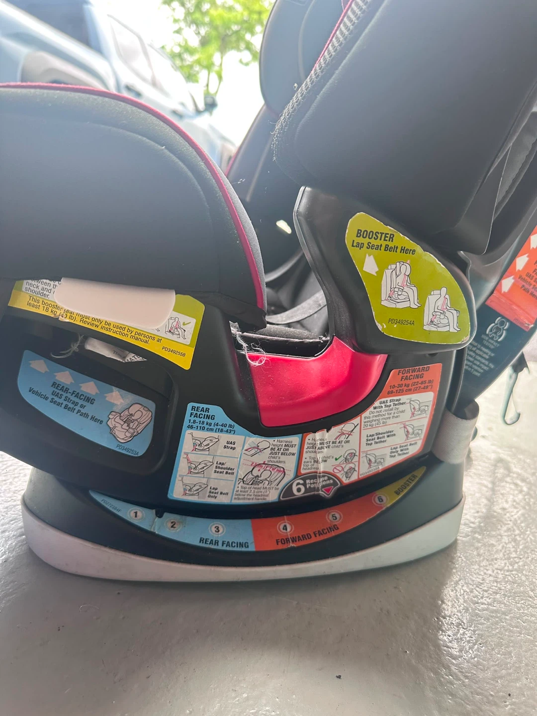 Graco 4Ever Extend2Fit 3-in-1 Car Seat - photo 3